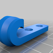 tarpaulin hook 3d print model - Mito3D