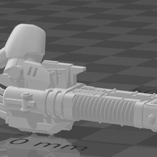 tartaros heavy death ray 30k 40k culverin legins legion space marines volkite warhammer toy 3d print model - Mito3D