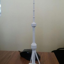 tashkent tv tower Architektur Usbekistan greencode 3d print model - Mito3D