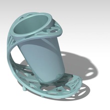 taza de espresso, 6 casa la copa 3d print model - Mito3D