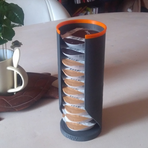 tassimo capsule holder home dispenser coffee 3D print model - Mito3D