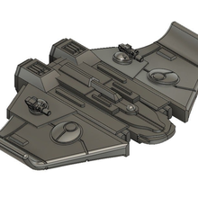 tau escort 1 jeu jouet bfg battlefleet gothic 3d print model - Mito3D