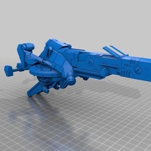 tau missile speeder bike warhammer 40k games 3d print model - Mito3D