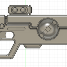 tau darbe tabanca oyun ekipman nabız silah wh40k warhammer sci-fi harika gelecek oyunlar oyuncaklar 3d print model - Mito3D