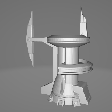 tau terrain tower 3d print model - Mito3D