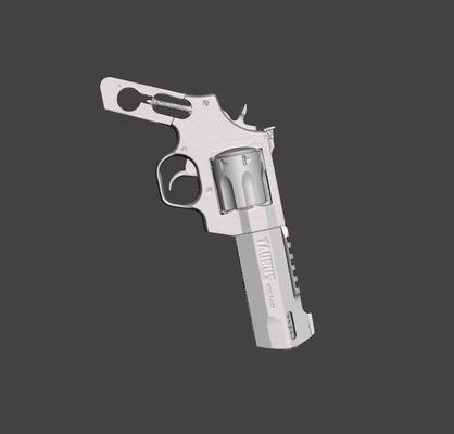 taureau 357h variant chasseur cadre outils rage revolver 3d print model - Mito3D