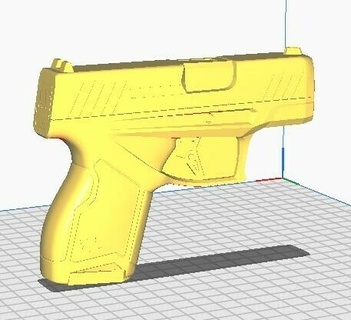 Touro gx4 real Tamanho arma fogo couro coldre Kydex px4 3d print model - Mito3D