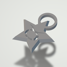taurus keychain star fashion zodiacsigns medallion art animal 3d print model - Mito3D