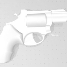 Tauro m605 molde herramienta pistola Holstermold mojado moldura funda gunmodel 3d print model - Mito3D
