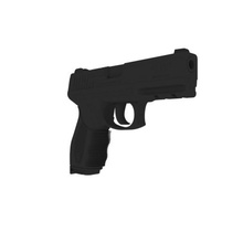 Tauro pt 24 7 pistola impresión juguete pt24 arma armar 3d print model - Mito3D