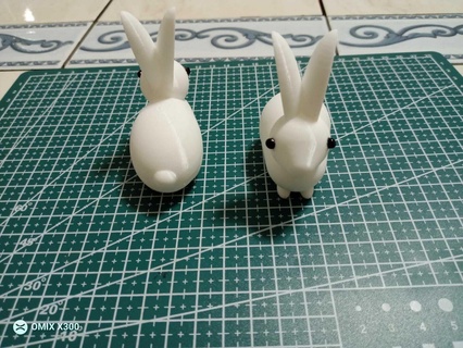 masa tavşan 3d model Oyundak 3d print model - Mito3D