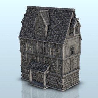 tavern 25 - warhammer age sigmar bolt action flames war architecture house thumbnails building scenery wargame figures game land dungeon fantasy games accessories 3d print model - Mito3D