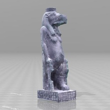 taweret sculpture d'analyse l'art 3d print model - Mito3D