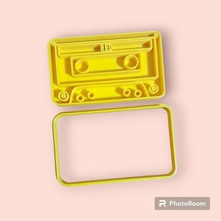 taylor swift cutter network cassette retro switie cookie cutters love reputation yellow pink beauty nice cute 3d print model - Mito3D