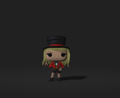 taylor swift funko style tipo circus network pop 3d print model - Mito3D