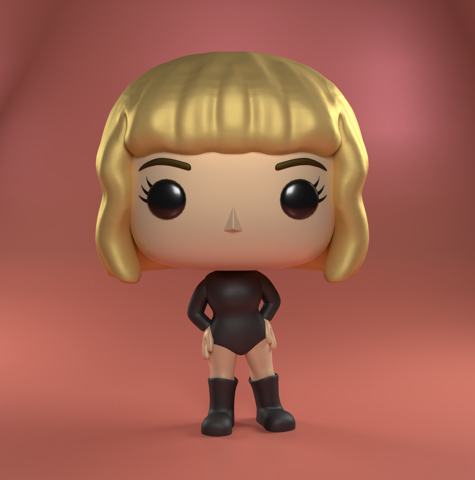 Taylor rápido reputação funko pop 3D print model - Mito3D