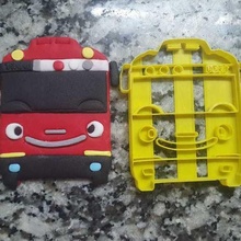 tayo autobús gani Moda galletas cortador niños 3d print model - Mito3D