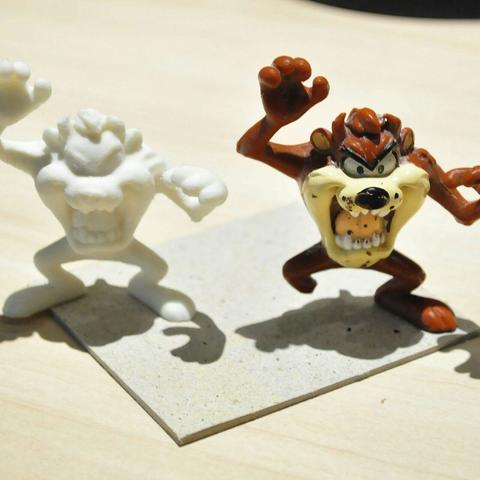 taz-mania verschiedene warner - Spielzeug scan looney aus Massivholz 3D print model - Mito3D