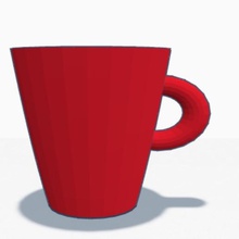 taza casa taza vaso de la copa 3d print model - Mito3D