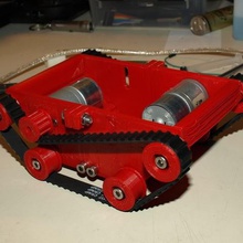 otc courroie de distribution du réservoir divers 140xl037 604 roulement chenille flexible rmt robot mobile moteur printbot 3d print model - Mito3D