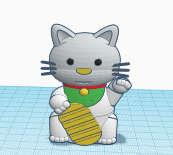 tc's chinese cat makermase emailmeat mason1vollman gmailcom  3d print model - Mito3D