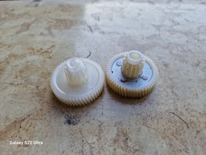 tchibo automatic coffee maker - coffe grinding mechanism repair gear spare part tchibo automatic coffe machine tchibo grinding mechanism gear  3d print model - Mito3D
