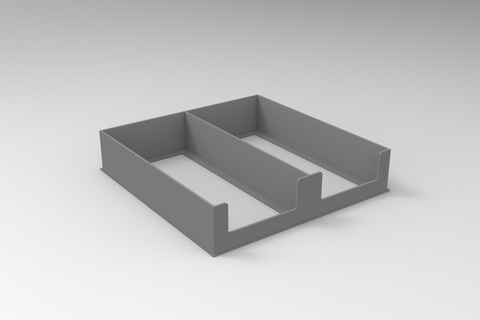 Tee Tasche Halter Unterstützung Beutel Container 3d print model - Mito3D