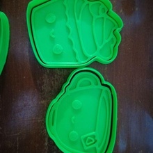 chá copo Bolinho cortador biscoitos 3d print model - Mito3D
