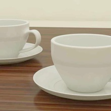 tea cups home 3d print model - Mito3D