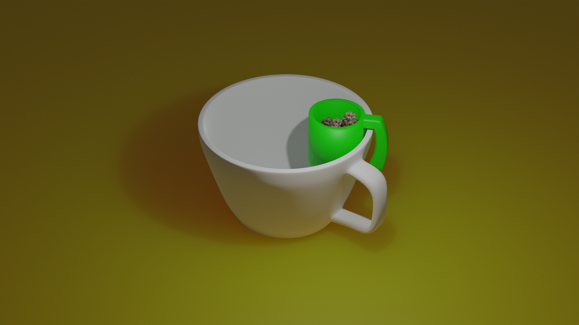 tea holder 3D print model - Mito3D