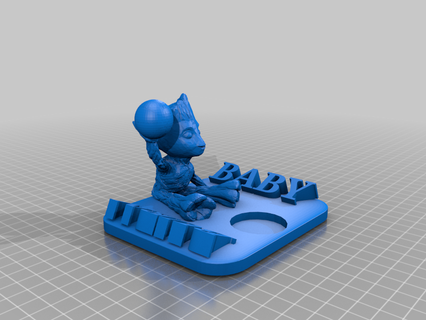 té ligero vela soporte groot herramientas 3d impresión 3d print model - Mito3D