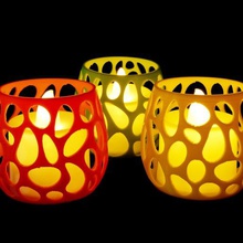 Tee-Licht-Halter - voronoi home Tee-Kerze Dekorative Kunst-Licht Licht Innenraum Teelicht-Halter Teelicht Kerze-Halter Kerze design 3d print model - Mito3D