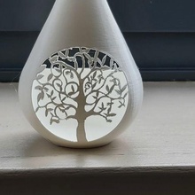 tea light holder vase 3d print model - Mito3D