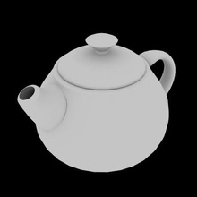 tea pot art cults3d teapot 3d stl 3dprint 3dprinting 3dmodel dailyuse design artist kitchain 3d print model - Mito3D