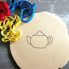 thé pot biscuit coupeur 3d print model - Mito3D