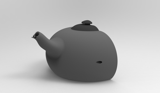 tea pot wall hook tea pot teapot wall hook wallhook 3d  3d print model - Mito3D