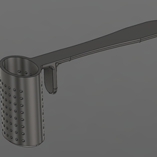 tea strainer home bag cup holder kitchen dining 3d print model - Mito3D
