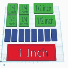 teach measurement making ruler math 3d print model - Mito3D