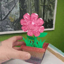 teacher mother flower appreciation gift 3d print model - Mito3D