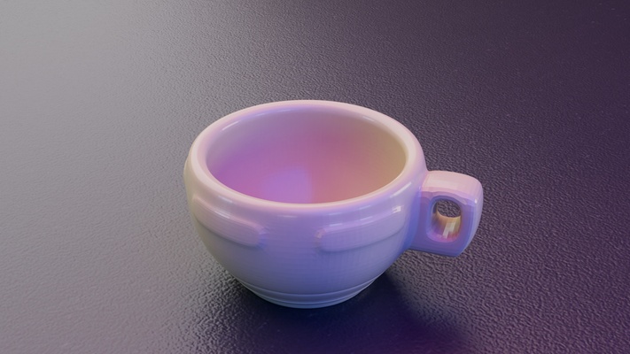 tazza tè 3d casa miscelatore stl stampa pronto caffè bevanda digitale render ceramica modello 3d print model - Mito3D