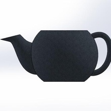 teak tube home matera teapot 3d print model - Mito3D