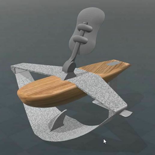 teal drone hydrofoil tealdronechallenge r/c_vehicles 3D print model - Mito3D