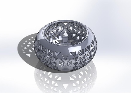 Teelicht Kerze Halter Unterstützung Tee Licht Dekor Dekoration Deko Zuhause Haus 3d print model - Mito3D