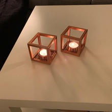 tealight cube home 3d print model - Mito3D