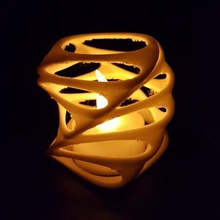 tealight holder art candle decor decoration home tools 3d print model - Mito3D