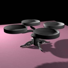Teelicht-Halter Kunst Teelicht Kerze 3d print model - Mito3D