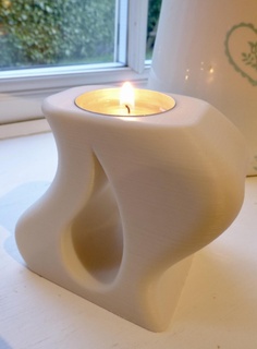 tealight holder light candle 3d print model - Mito3D