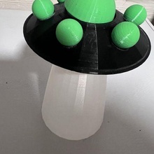 tealight ufo 3d print model - Mito3D