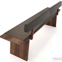 team7 bench architecture stl 3ds fbx max corona vray 3dmodel miladvatankhah toranjarchitects urban furniture 3d print model - Mito3D