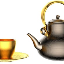 teapot coffee download stl format 3d print model - Mito3D